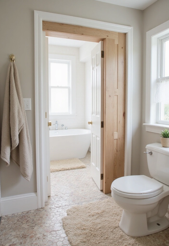 25 Bifold Bathroom Door Ideas That Maximize Space - 21. DIY Bi-Fold Door Kits