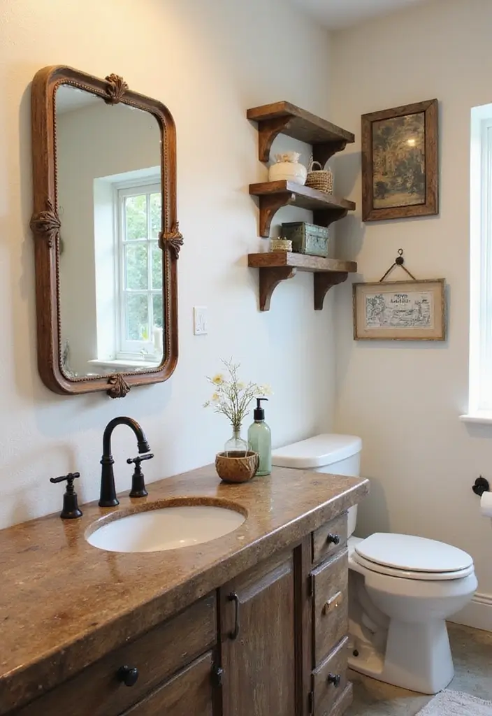 26 Bathroom Must Haves For Every Home - 15. Upcycled Bathroom Decor