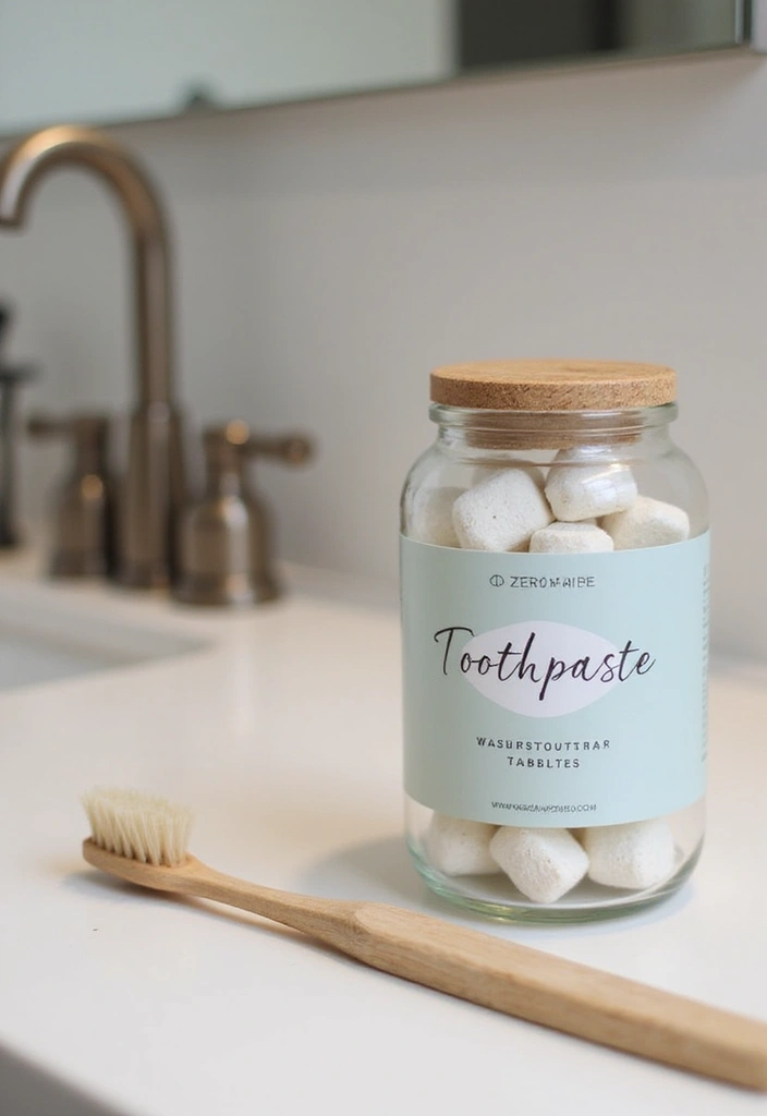 26 Bathroom Must Haves For Every Home - 17. Zero Waste Toothpaste Tablets