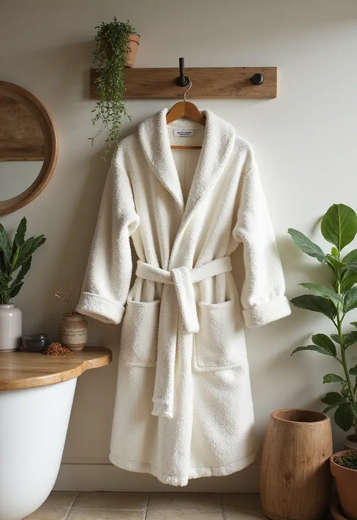 26 Bathroom Must Haves For Every Home - 19. Eco-Friendly Bathrobe