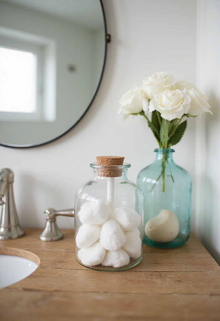 26 Bathroom Must Haves For Every Home - 4. Recycled Glass Containers