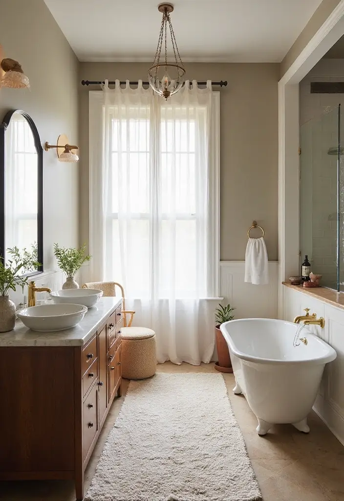 27 Bathroom Decor Pictures For Instant Inspiration - 18. Natural Light Maximization