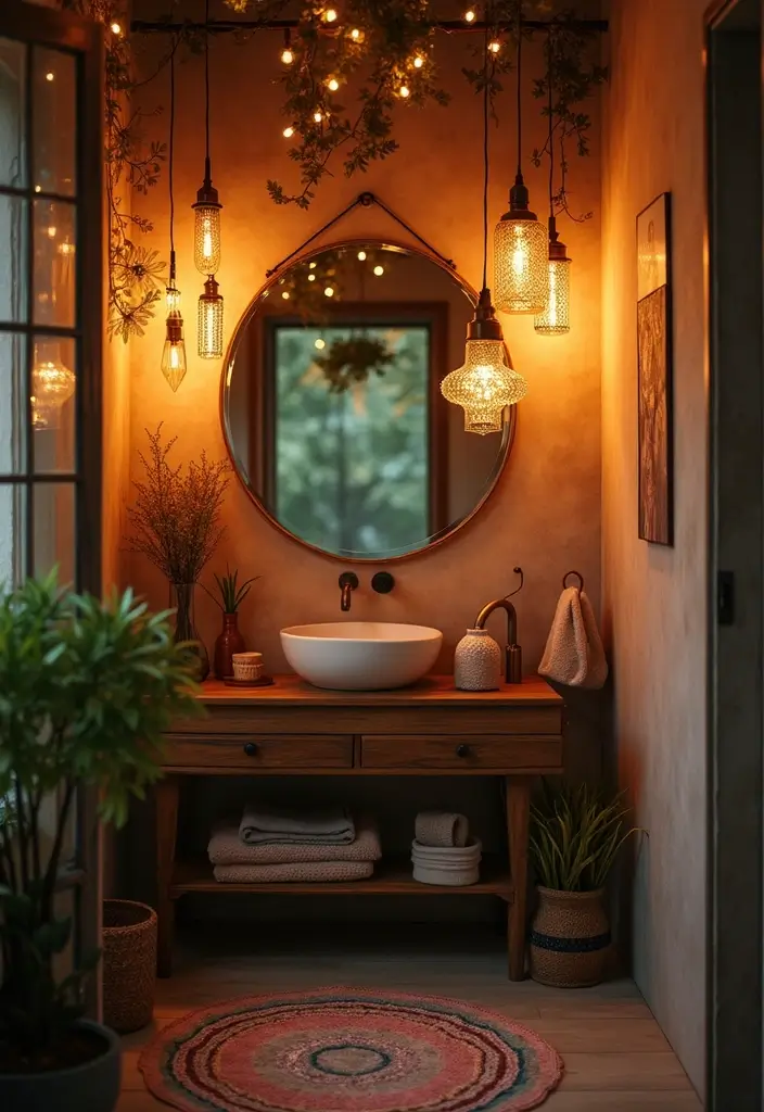 27 Bathroom Decor Pictures For Instant Inspiration - 3. Layered Lighting