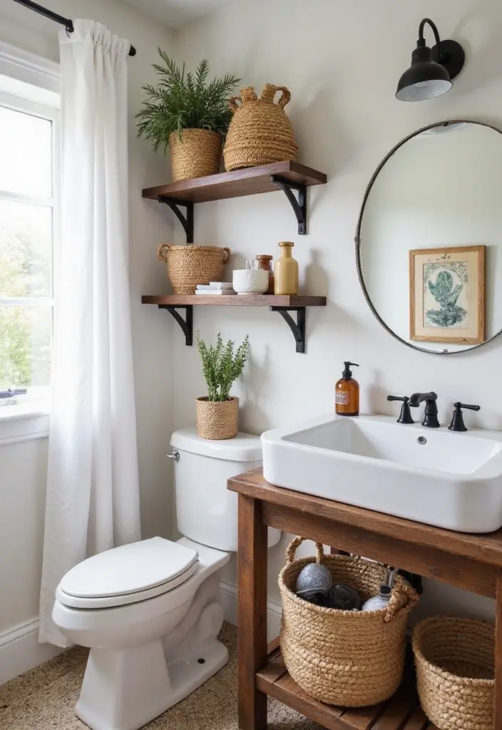 27 Bathroom Decor Pictures For Instant Inspiration - 9. Creative Storage Solutions