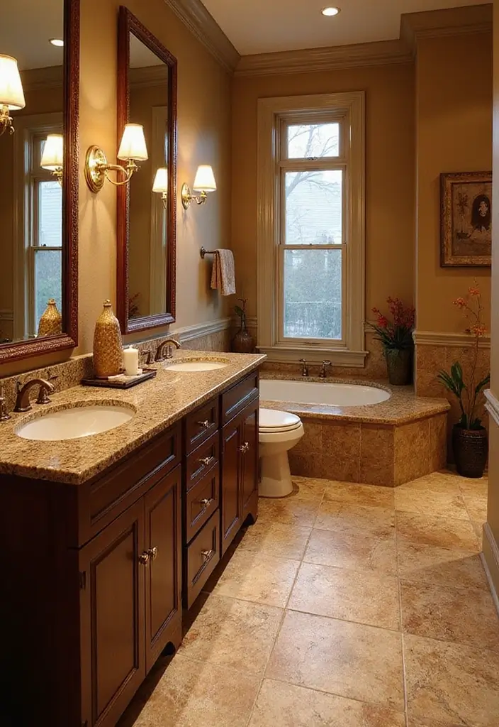 27 Brown Granite Countertops Bathroom Designs That Look Elegant - Conclusion