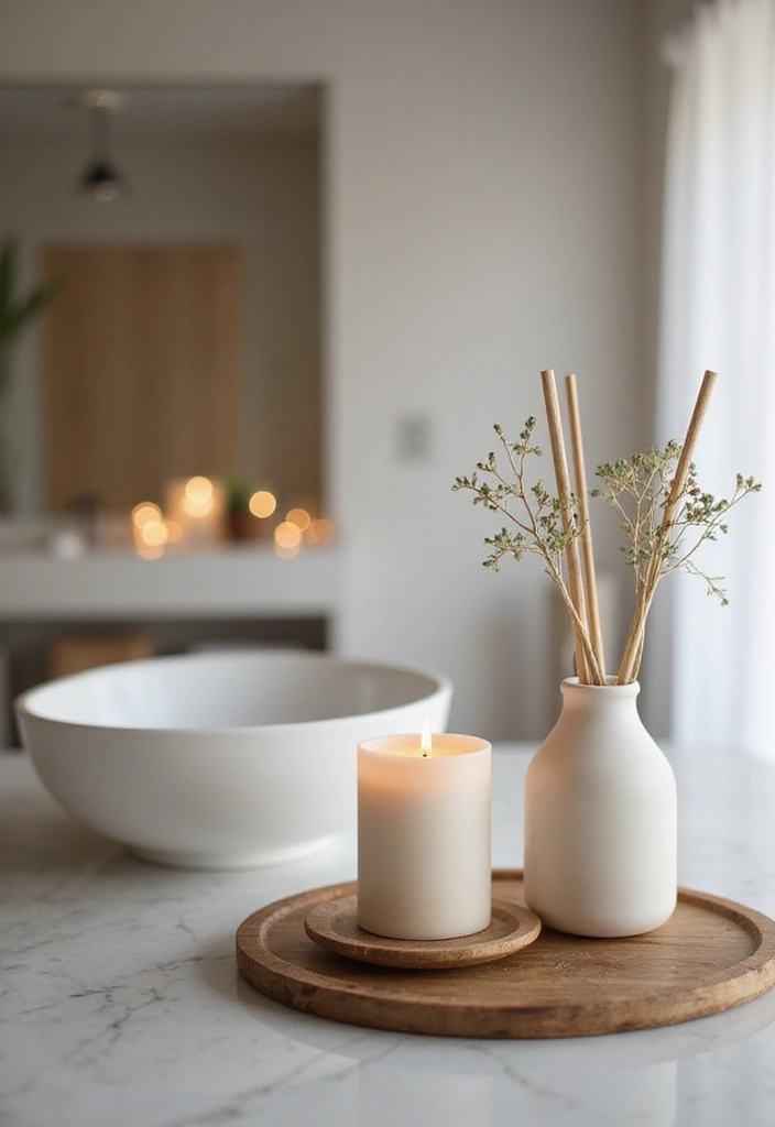 27 Decoration For Bathroom That Looks Clean And Modern - 18. Aromatherapy Elements