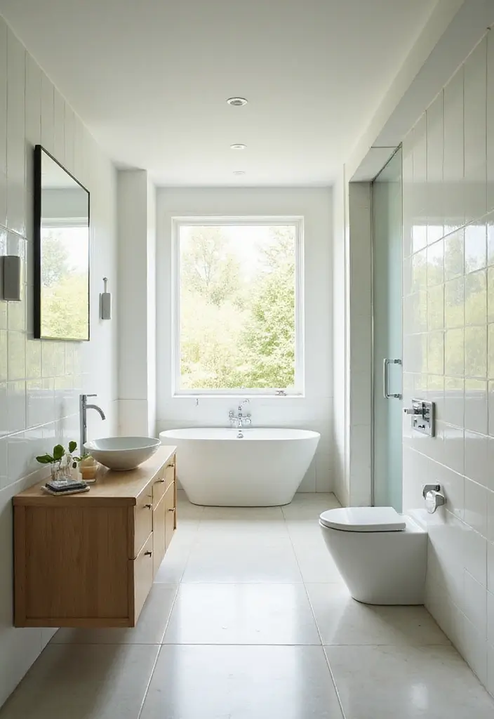 27 Decoration For Bathroom That Looks Clean And Modern - 21. Natural Light