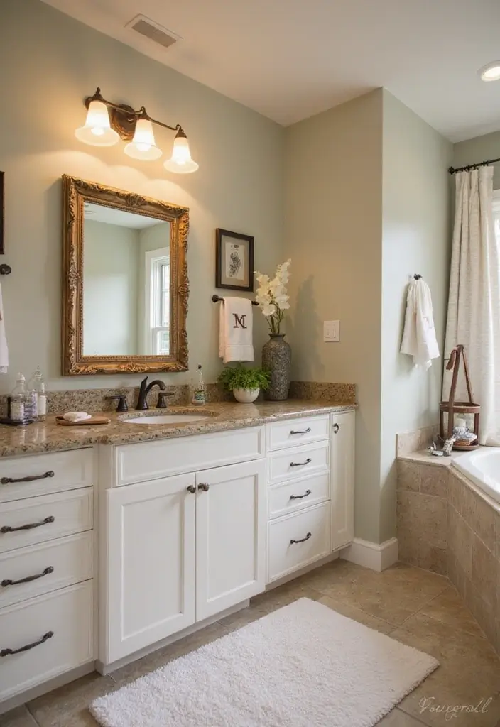 27 Large Bathroom Ideas That Feel Luxurious - 26. Personalized Touches for Unique Style