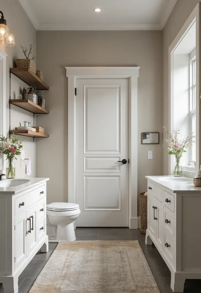 27 Modern Victorian Bathroom Ideas That Mix Old And New - 24. Customizable Features