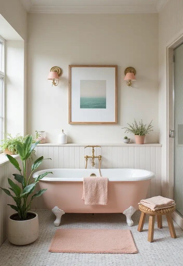 27 Modern Victorian Bathroom Ideas That Mix Old And New - 7. Modern Color Palettes