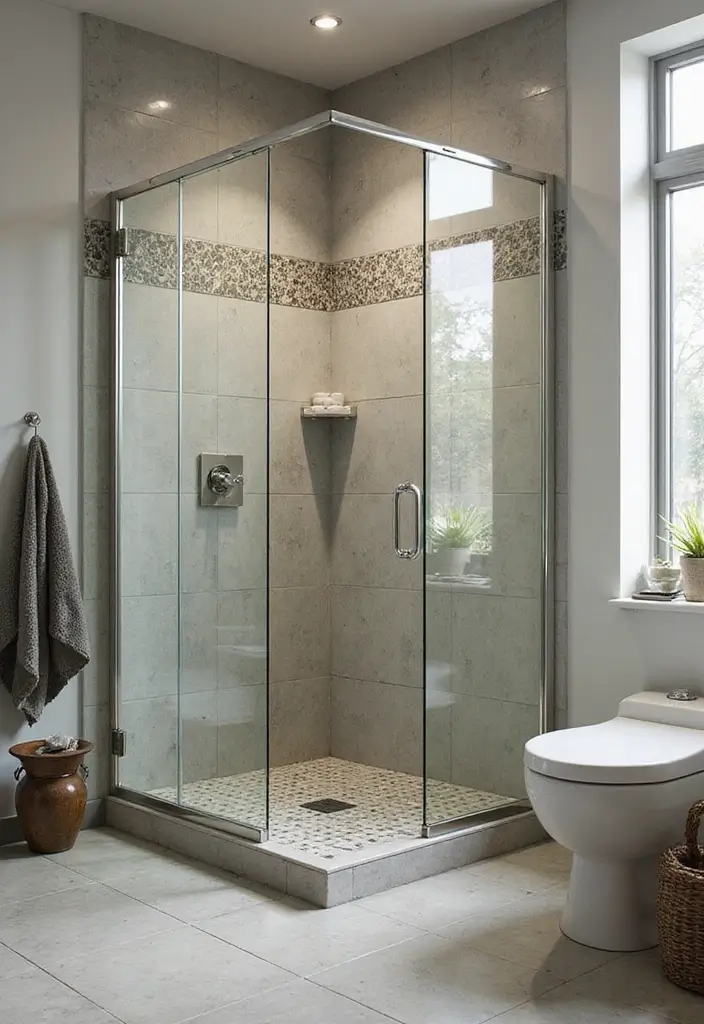 27 Modern Victorian Bathroom Ideas That Mix Old And New - 8. Glass Shower Enclosures