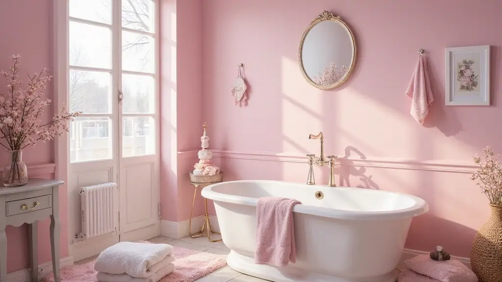 27 Pink Girly Bathroom Ideas That Feel Dreamy