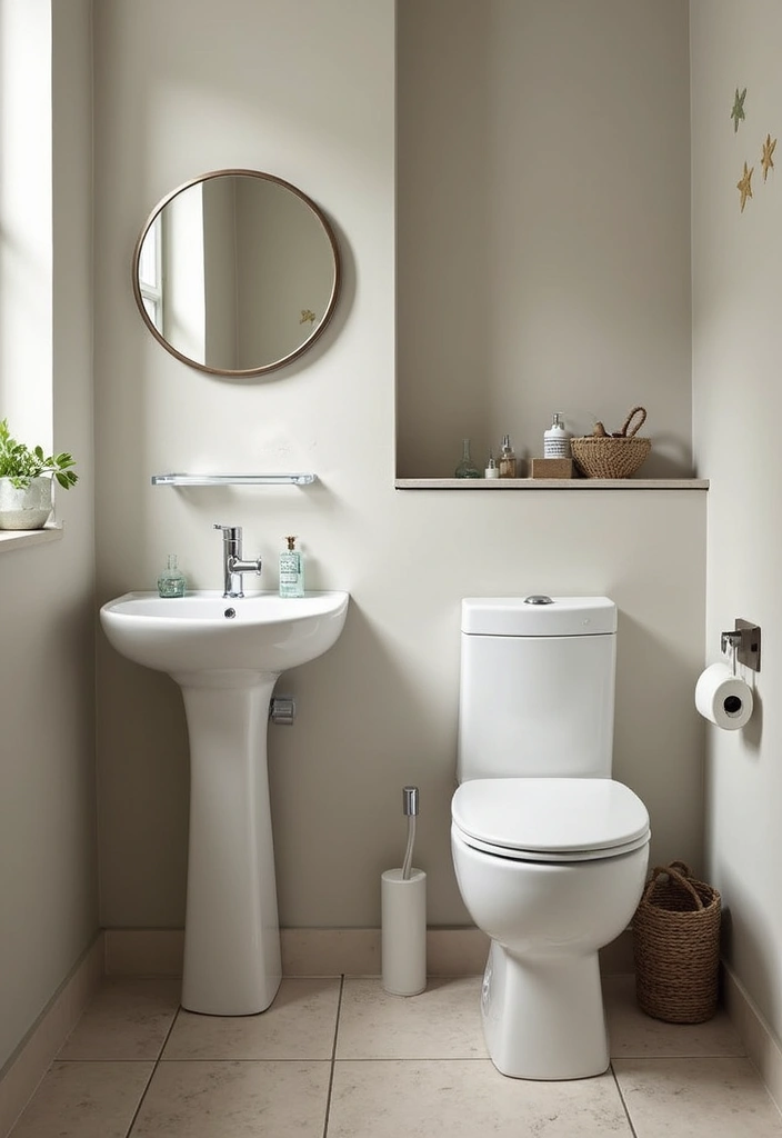 27 Small Bathroom Ideas Modern And Functional - 12. Eco-Friendly Fixtures