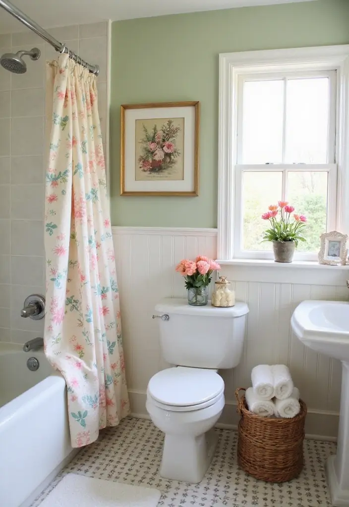 27 Small Bathroom Ideas Modern And Functional - 27. Seasonal Decor Swaps