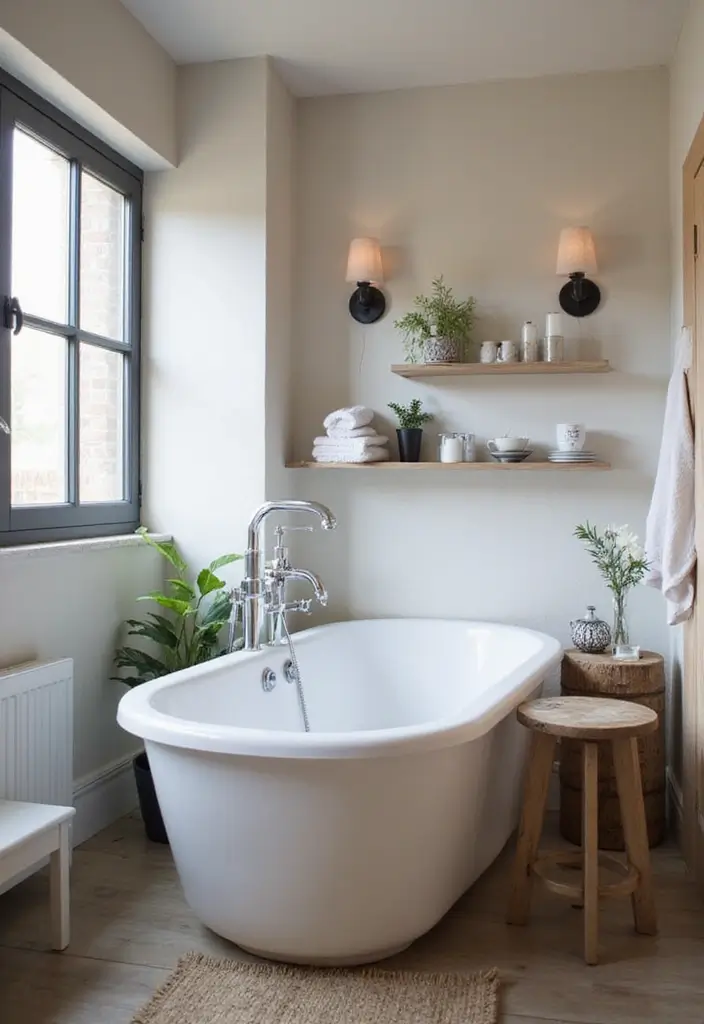 27 Small Bathroom Ideas Modern And Functional - 8. Compact Bathtubs