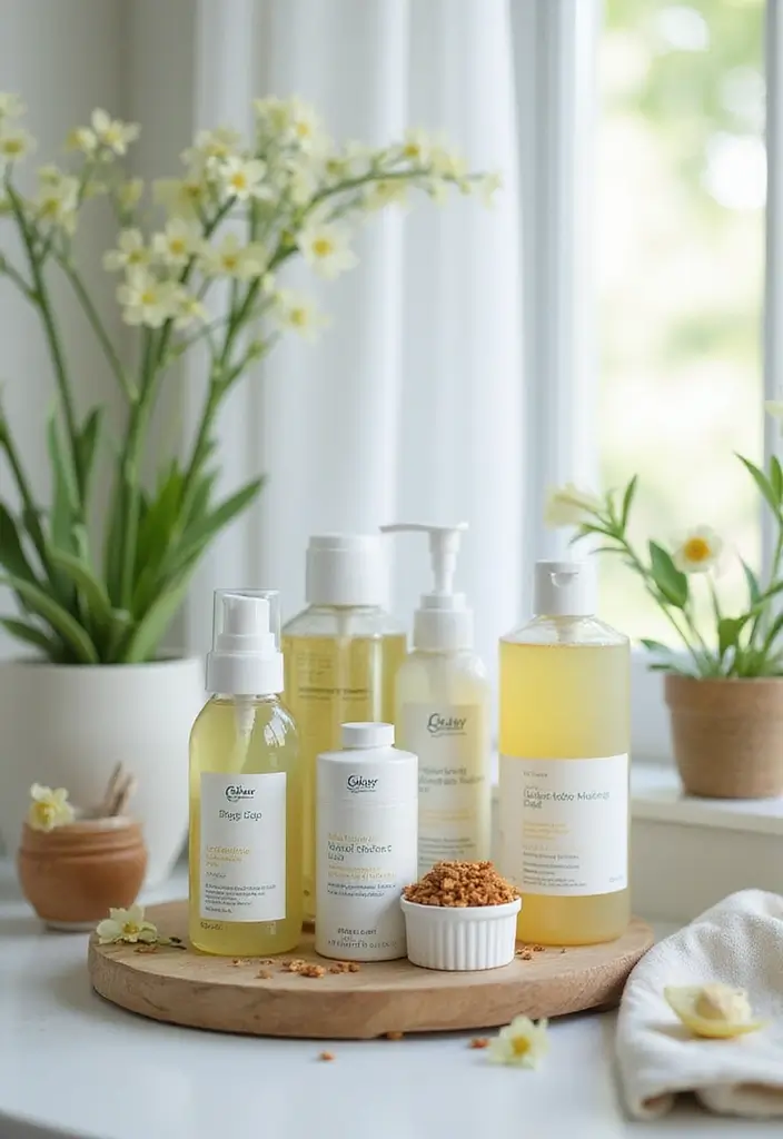 27 Spring Bathroom Decor Ideas That Feel Fresh - 14. Eco-Friendly Shower Products