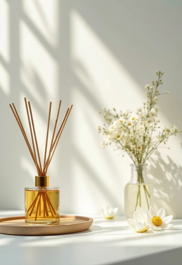 27 Spring Bathroom Decor Ideas That Feel Fresh - 18. Seasonal Scent Diffusers