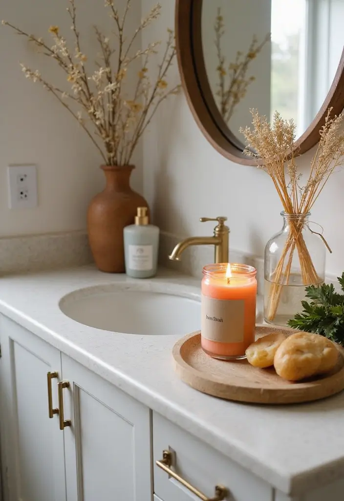 27 Spring Bathroom Decor Ideas That Feel Fresh - 27. Seasonal Bathroom Scents