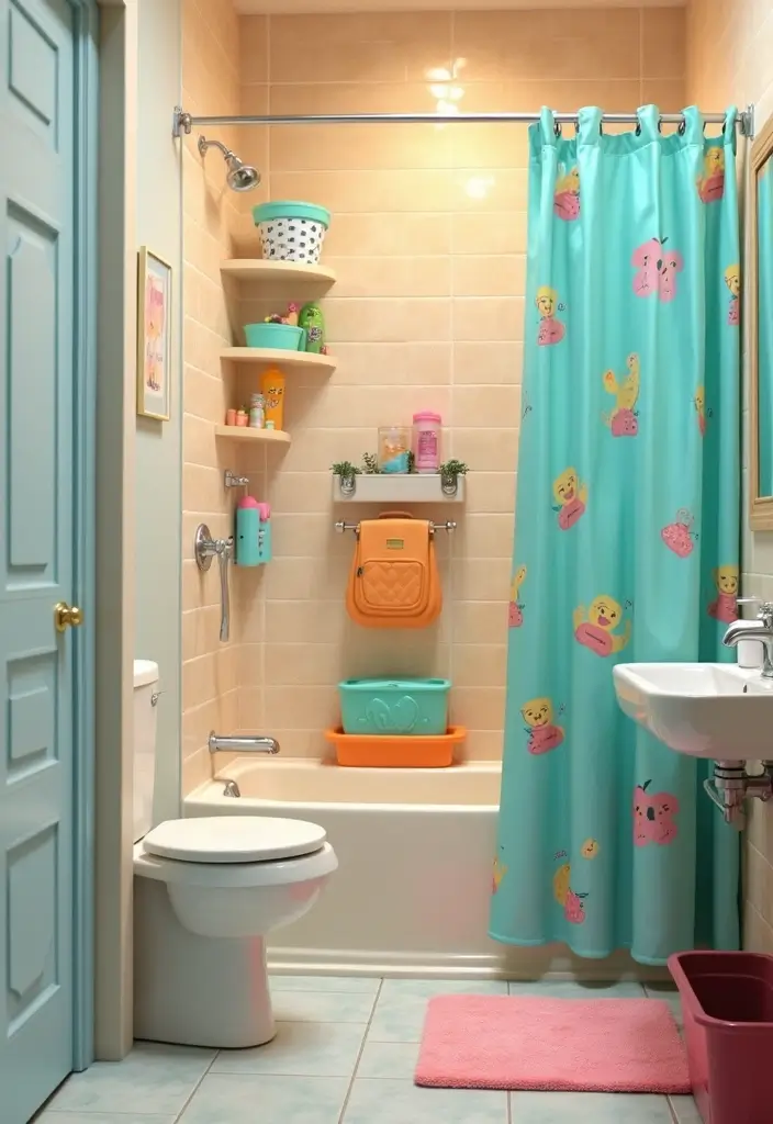 27 Toca Boca Bathroom Ideas That Feel Fun And Creative - 20. Shower Time Play Stations