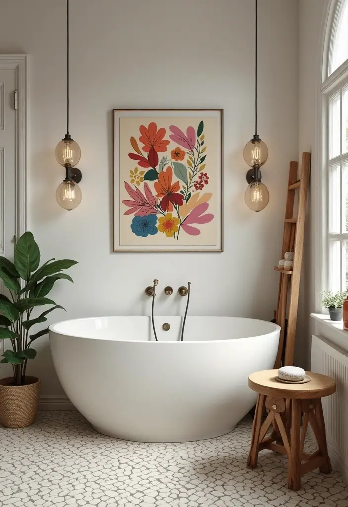 28 Adorable Kids Jack And Jill Bathroom Ideas That Are Eco-Friendly - 19. Cozy Art Studio