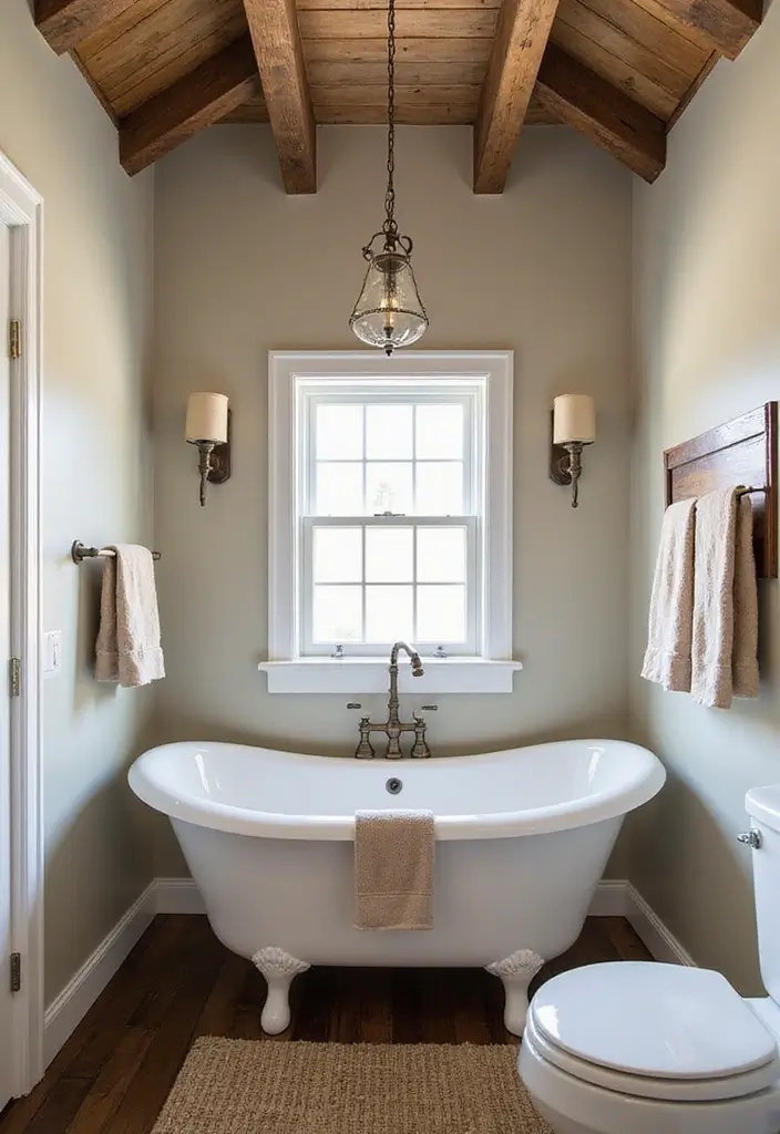 28 Adorable Kids Jack And Jill Bathroom Ideas That Are Eco-Friendly - 22. Farmhouse Vibes