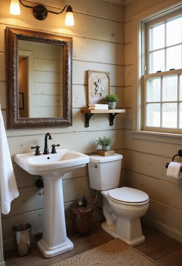 28 Adorable Kids Jack And Jill Bathroom Ideas That Are Eco-Friendly - 4. Vintage Charm