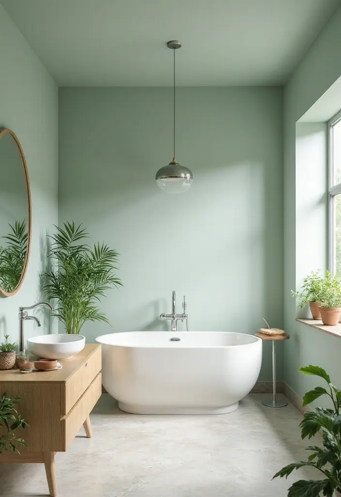 28 Bathroom Ceiling Ideas That Transform The Look - 8. Eco-Friendly Paints