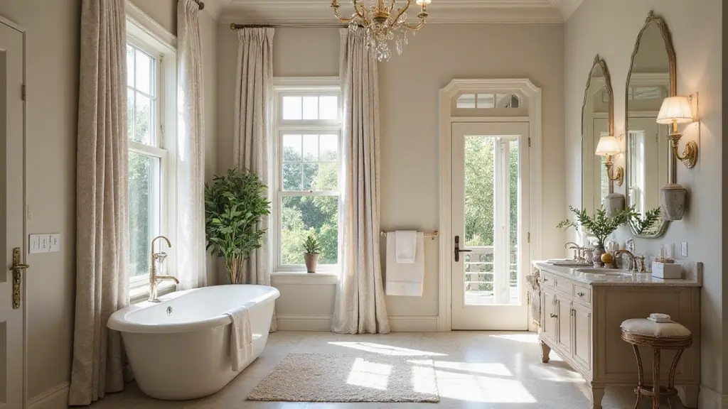 28 Bathroom High Ceiling Ideas That Add Drama