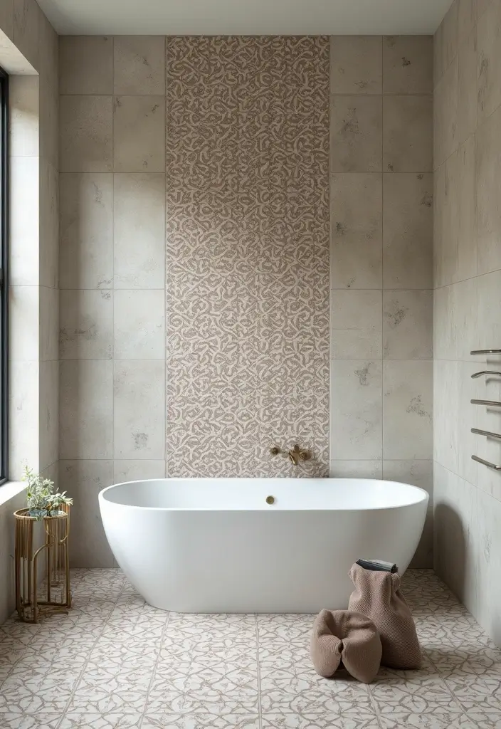 28 Eco-Friendly Bathroom Tile Ideas For Shower Tub Surrounds And Half Walls - 4. Biodegradable Cement Tiles