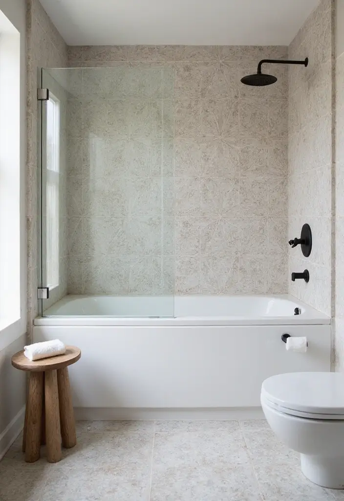 28 Eco-Friendly Bathroom Tile Ideas For Shower Tub Surrounds And Half Walls - 7. Recycled Porcelain Tiles