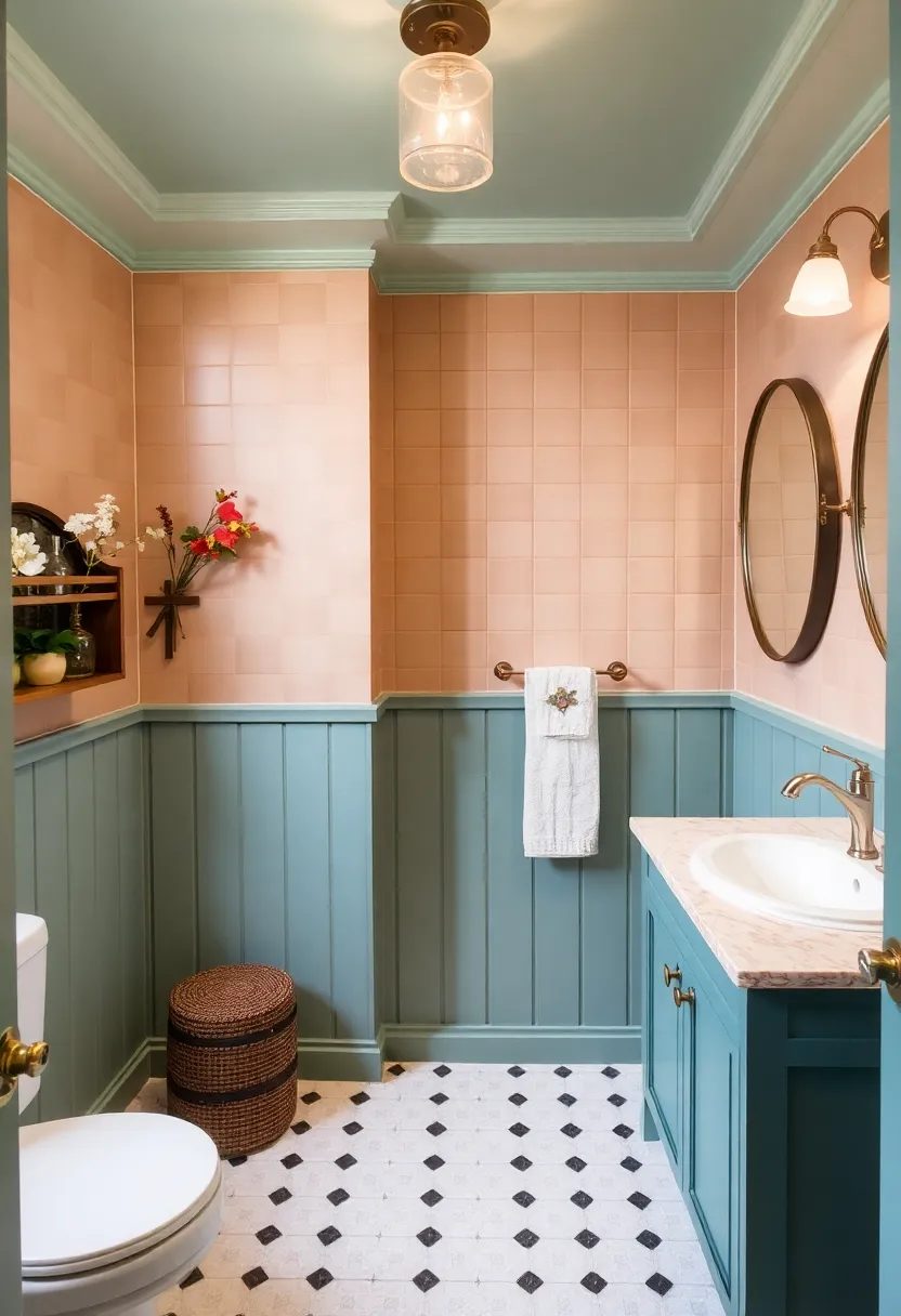 28 His And Her Bathroom Ideas That Balance Style - 28. A Cohesive Theme