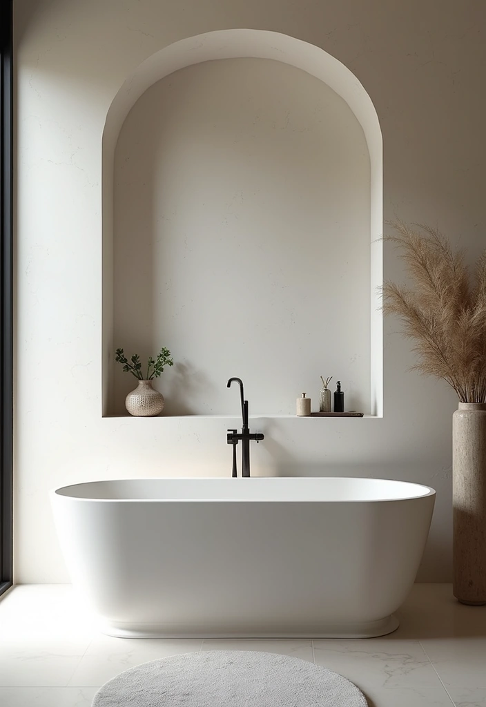 28 His And Her Bathroom Ideas That Balance Style - 9. Statement Bathtubs