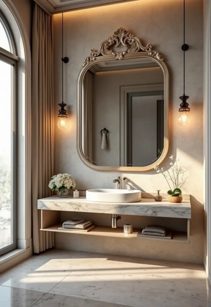 28 Simple Small Bathroom Ideas That Save Space - 14. Smart Use of Mirrors