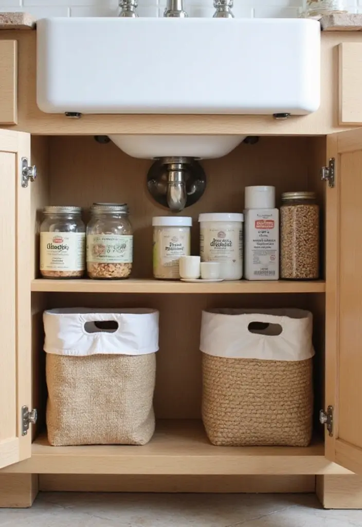 28 Simple Small Bathroom Ideas That Save Space - 4. Under-Sink Storage Solutions