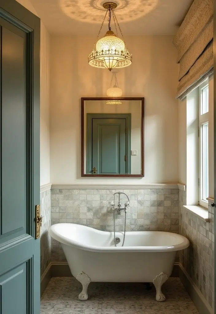 28 Vintage Bathroom Light Fixtures That Bring Character - 26. Vintage Dome Lights