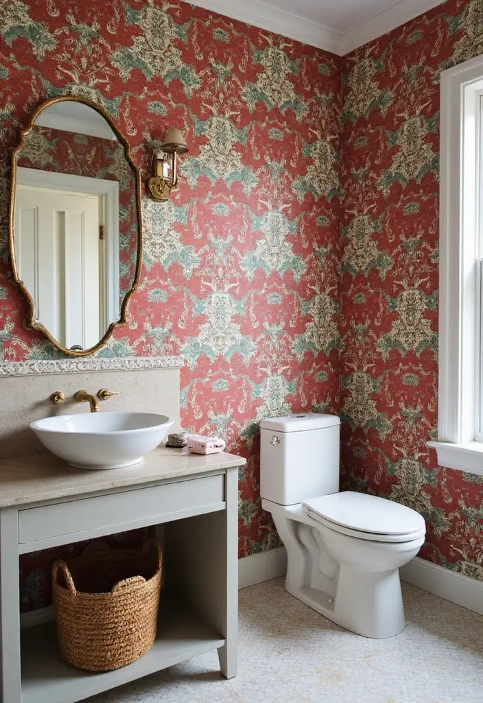 28 Women Bathroom Ideas Decor For Elegant Spaces - 15. Bold Patterns