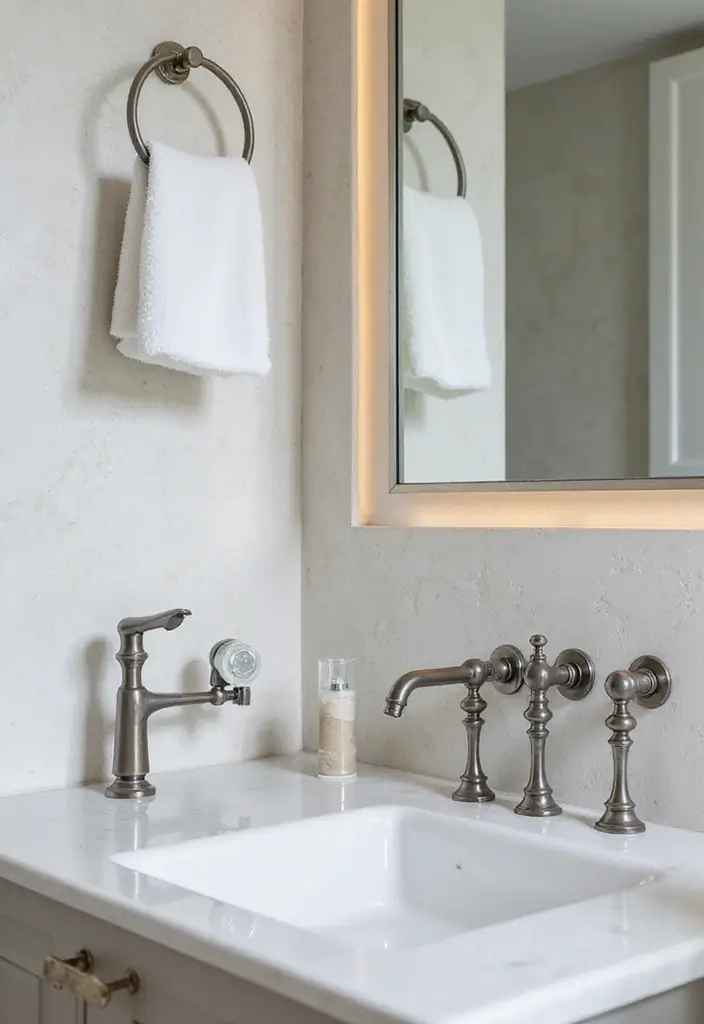 28 Women Bathroom Ideas Decor For Elegant Spaces - 17. Elegant Fixtures