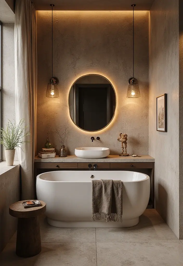 28 Women Bathroom Ideas Decor For Elegant Spaces - 23. Artistic Touches