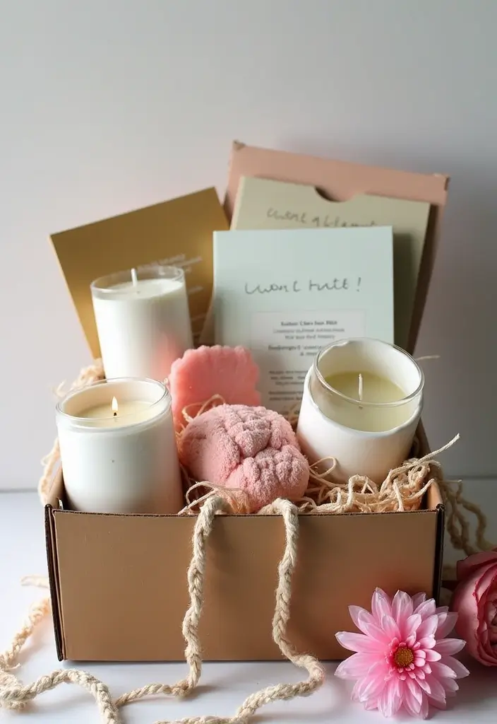 29 Bathroom Gift Basket Ideas That Feel Luxurious - 4. Spa Day In A Box