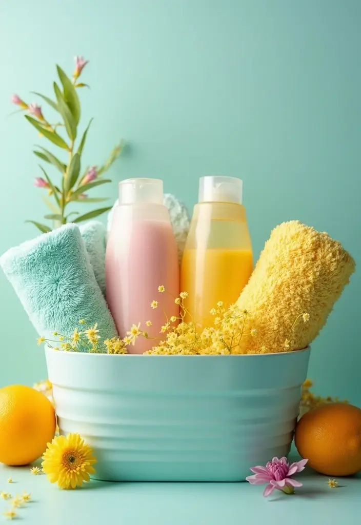 29 Bathroom Gift Basket Ideas That Feel Luxurious - 7. Fresh & Clean Essentials