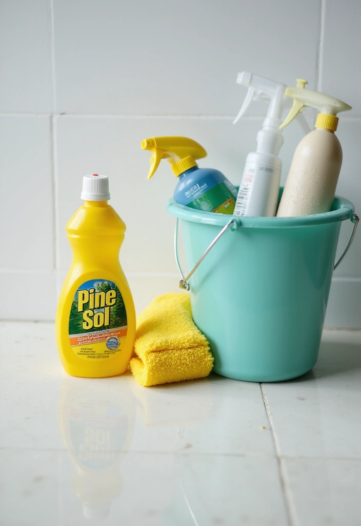 29 Bathroom Smell Hacks To Keep It Fresh All Day - 20. Pine Sol and Water Blend