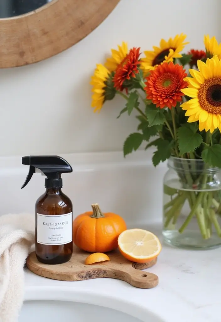 29 Bathroom Smell Hacks To Keep It Fresh All Day - 27. DIY Scented Room Spray