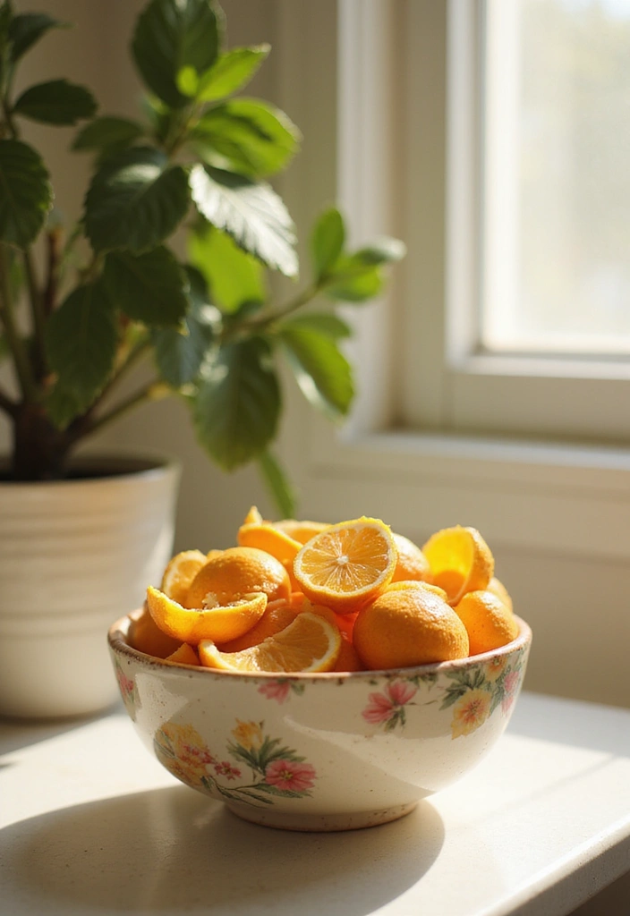 29 Bathroom Smell Hacks To Keep It Fresh All Day - 3. Fresh Citrus Peels