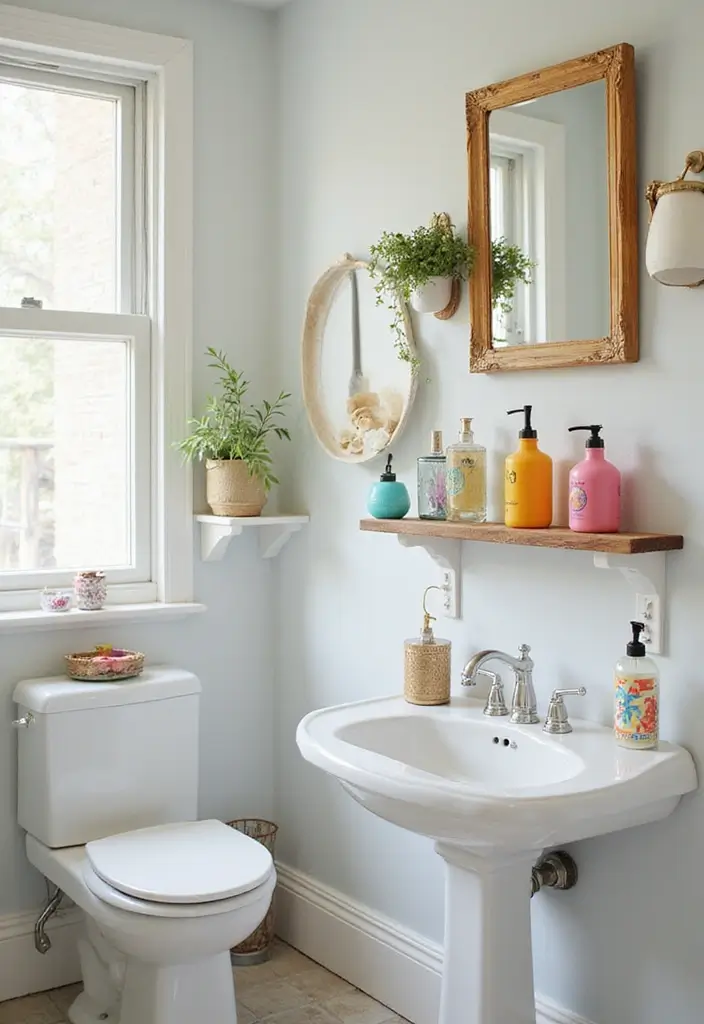 29 Quirky Bathroom Ideas That Add Personality - 7. Fun Accessories