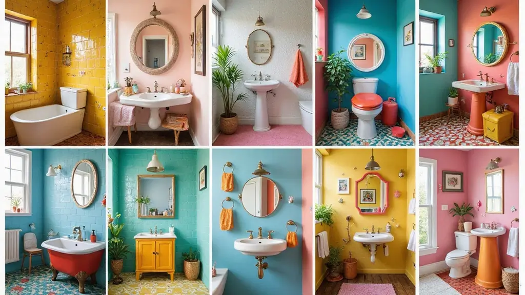 29 Quirky Bathroom Ideas That Add Personality