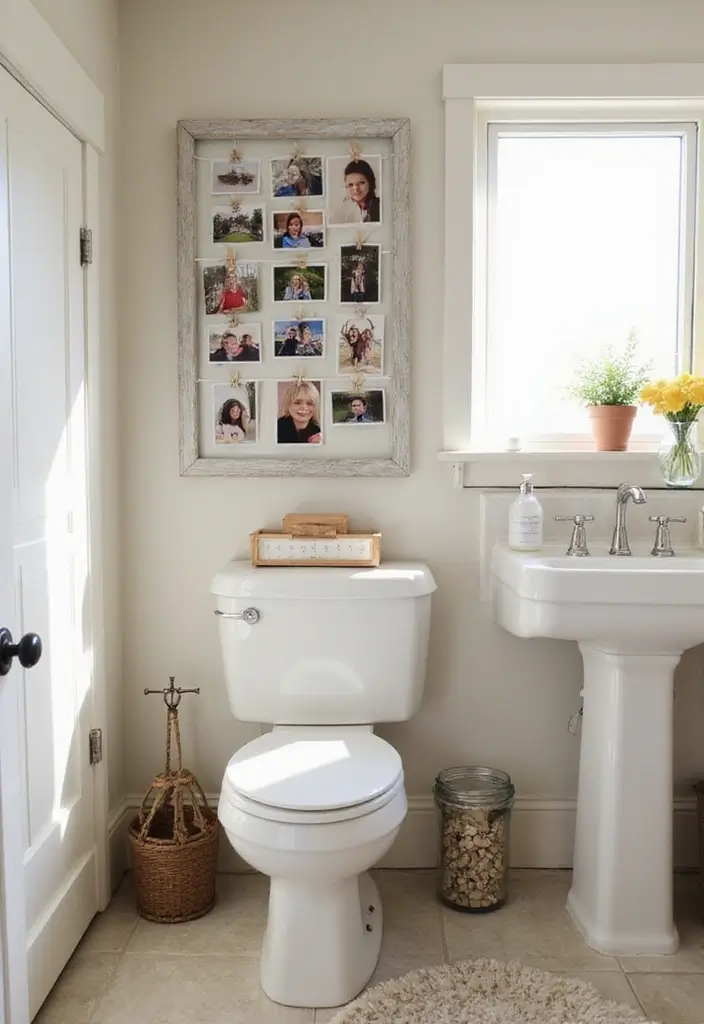 29 Simple Guest Bathroom Ideas That Feel Inviting - 12. Add Personal Touches