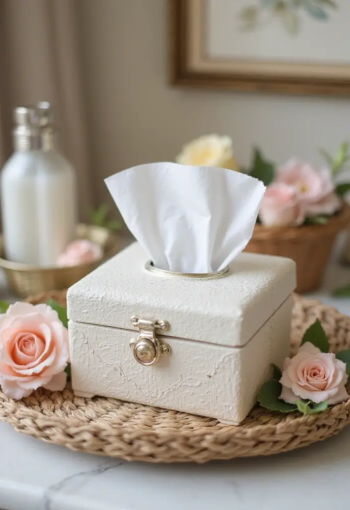 29 Wedding Bathroom Basket List Essentials Guests Will Appreciate - 13. Tissues