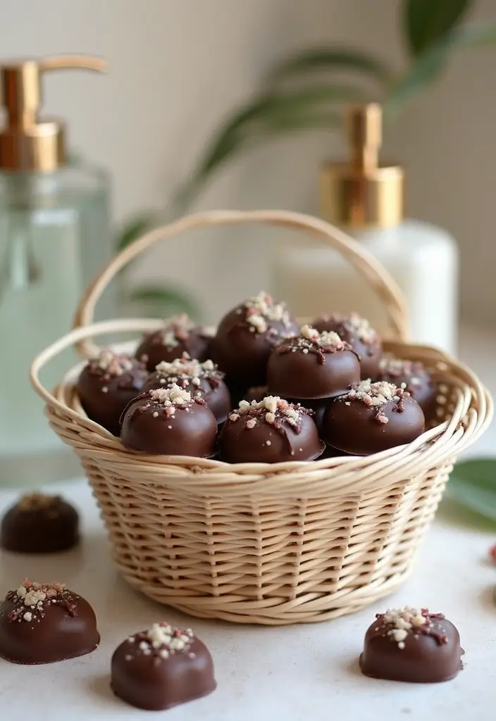 29 Wedding Bathroom Basket List Essentials Guests Will Appreciate - 15. Chocolate Treats