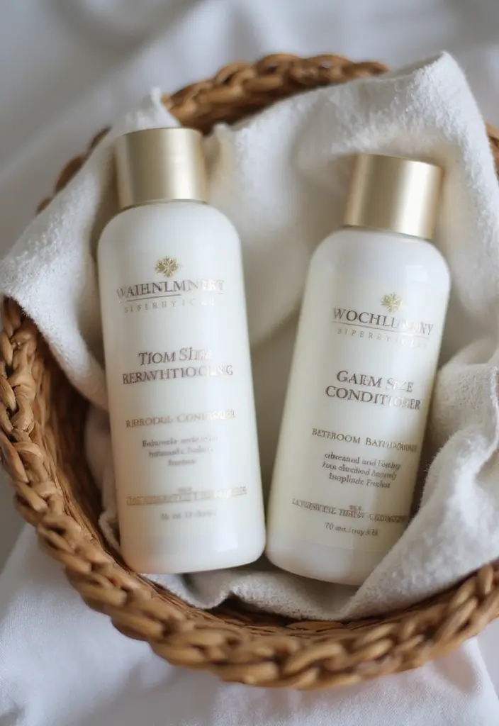 29 Wedding Bathroom Basket List Essentials Guests Will Appreciate - 19. Travel-Sized Conditioner