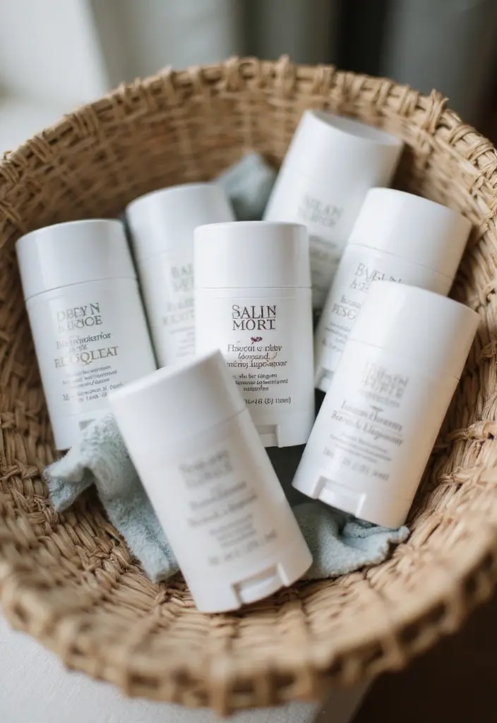 29 Wedding Bathroom Basket List Essentials Guests Will Appreciate - 4. Travel-Size Deodorant